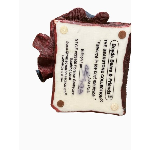 Boyds Bears & Friends Nurses Have All The Patience Figurine - Picture 14 of 14